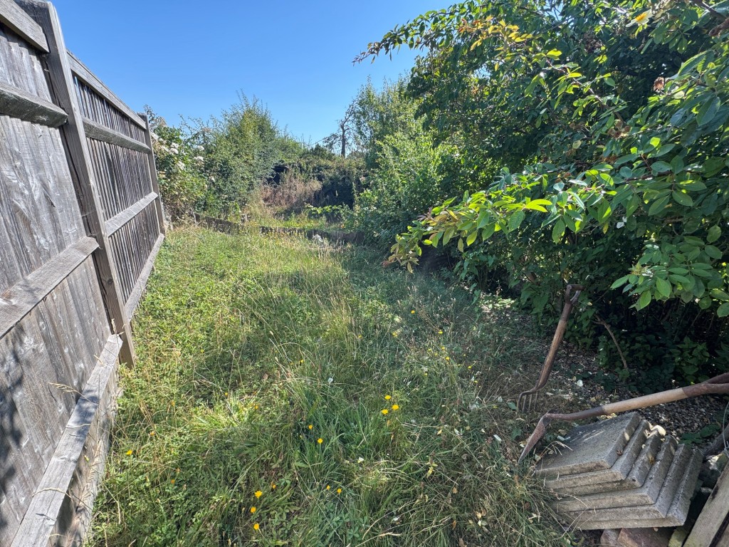 Lot: 167 - TWO-BEDROOM PERIOD COTTAGE IN POPULAR LOCATION - Rear garden